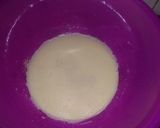 A picture of step 1 of Milky Puff Puff.