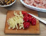 Tócsniba bújtatott csirkés ragu recept fázis 1 fotója