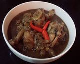 Hình bước làm 5 của món Cháo ếch Singapo