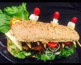 A picture of step 4 of Healthy subwich of the day.