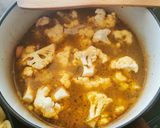 Karfiolleves recept fázis 4 fotója