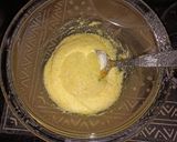 A picture of step 2 of Mango idli.
