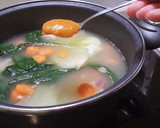 Foto del paso 8 de la receta: Ramen con caldo de pollo, fideos de arroz y pak choi