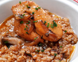 Foto del paso 11 de la receta: Pollo en salsa de mostaza y leche de coco con arroz integral