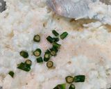 A picture of step 2 of Curd Rice.