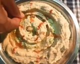 A picture of step 6 of Hummus Arabic dish.