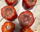 Foto del passaggio 2 della ricetta Peperoni ripieni nel BBQ mia versione