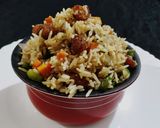 A picture of step 5 of Chicken & Egg Fried Rice.