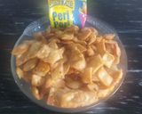 A picture of step 4 of Peri peri crescent para.