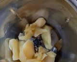 A picture of step 1 of Pudina chutney.