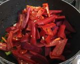 A picture of step 5 of Beetroot & Red Chilli Pickle.