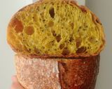 Foto langkah ke 25 dari resep Kunyit Jinten Hitam Wijen Sourdough Bread (Komachi).