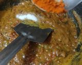 A picture of step 3 of Paneer bhujiya.