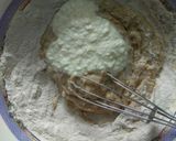 A picture of step 5 of Eggless Whole Wheat Banana Muffins with Dry Fruits.