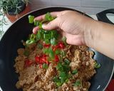 Foto langkah ke 3 dari resep Nasi Goreng Sambal Roa.