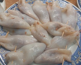 Foto del paso 5 de la receta: Chipirones del cantábrico rellenos en su tinta a la bilbaina