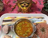 A picture of step 3 of RIDGE GUARD / Torai DRY CURRY 🍛 MADE BENGOLI PLATTER.