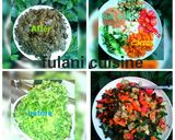 A picture of step 5 of Moringa salad.