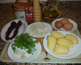 Foto del paso 1 de la receta: Patatas con ajo y bacalao