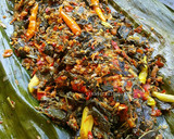 Foto langkah ke 7 dari resep Pepes ikan kembung daun singkong.