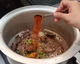 A picture of step 6 of Beef Chana Pulao(no tomato).