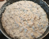 Foto del paso 7 de la receta: Cestas de masa brisa rellenas de gambas y setas