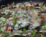 Foto del paso 10 de la receta: Salteado🍄de vegetales🧅🥕🍗y pollo🍱🥙🌯