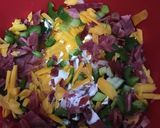 A picture of step 3 of Jalapeno Popper Tater Tot Casserole.