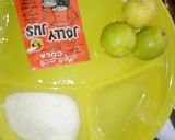 A picture of step 3 of Zobo drink.