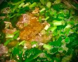 Hình bước làm 4 của món Canh Cua Đồng Nấu Rau Đay, Mồng Tơi