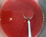 Hình bước làm 13 của món Panna Cotta Vải thiều và Mận