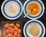 Mentás zöldborsófőzelék fasírttal recept fázis 9 fotója