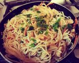 A picture of step 4 of Chicken chowmien.