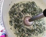 Spenótfőzelék friss spenótból recept fázis 5 fotója