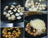 A picture of step 4 of Chinese E-U Noodles with straw mushroom 幹燒伊麵.