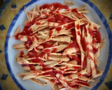 Foto del paso 3 de la receta: Láminas de foie con aceite de frambuesas casero