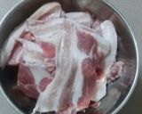Hình bước làm 1 của món Làm thịt ba chỉ nướng