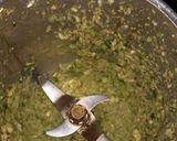 A picture of step 1 of Palak khatta dhokla.