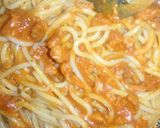 Foto langkah ke 4 dari resep Spaghetti bolognese telur rebus #bekal sekolah.