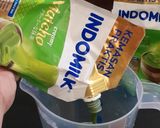 Foto langkah ke 4 dari resep Orange & Milky Matcha Pudding in Cup.