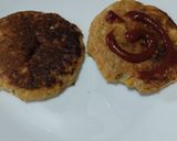 Foto del paso 6 de la receta: Hamburguesa🥩de res 🧀en pancakes🧇de vegetales🍔🥯🥞