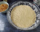 Foto del paso 2 de la receta: Tarta rellena de mermelada de albaricoque cubierta con crujiente
