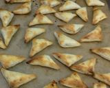 Egyszerű "sonkás háromszög" recept fázis 3 fotója