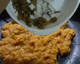 A picture of step 7 of Bread ka halwa.