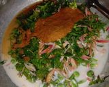 Foto langkah ke 3 dari resep Daun paku kecombrang masak lemak.
