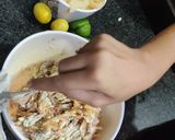 A picture of step 1 of Vegetable pakoray.