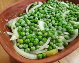 Foto del paso 8 de la receta: Patatas al horno con bacon y guisantes