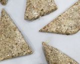 A picture of step 4 of Za'atar scones.