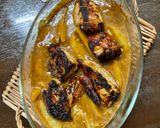Gambar langkah 5 resipi Ayam Bakar Kentang.