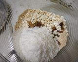 A picture of step 2 of Biscuit Laddoo.